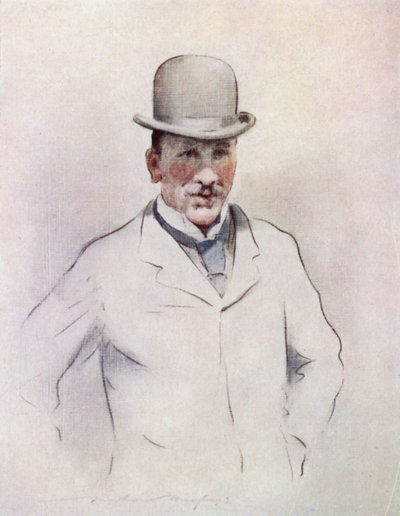 阿尔弗雷德米尔纳爵士 作者 Mortimer Ludington Menpes